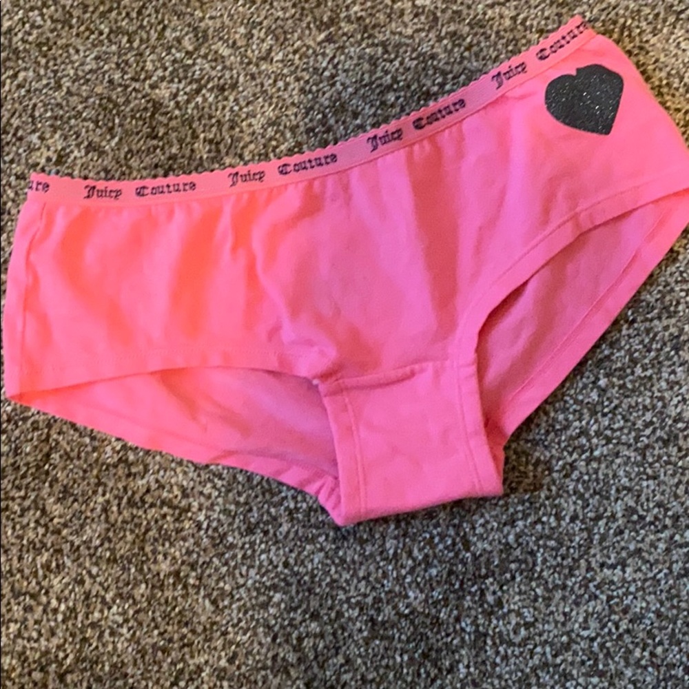 Juicy Couture Pink Boyshort Panties